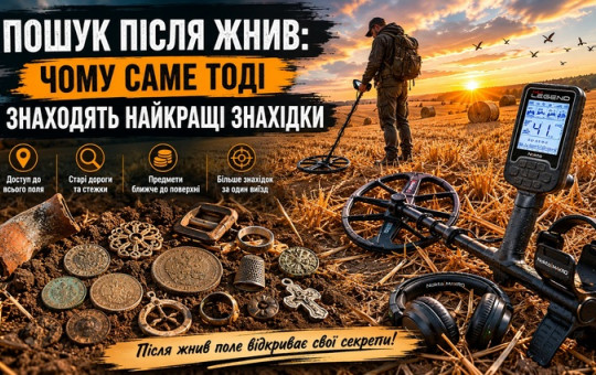 Зображення - Пошук після жнив: де шукати знахідки та чому це найкращий час для металошукача